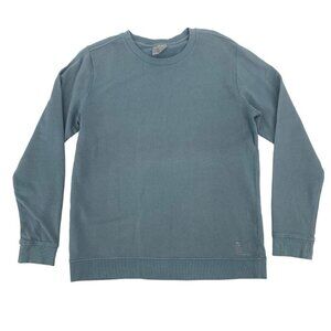 Onia Men's Size Small Crew Neck Sweatshirt Blue